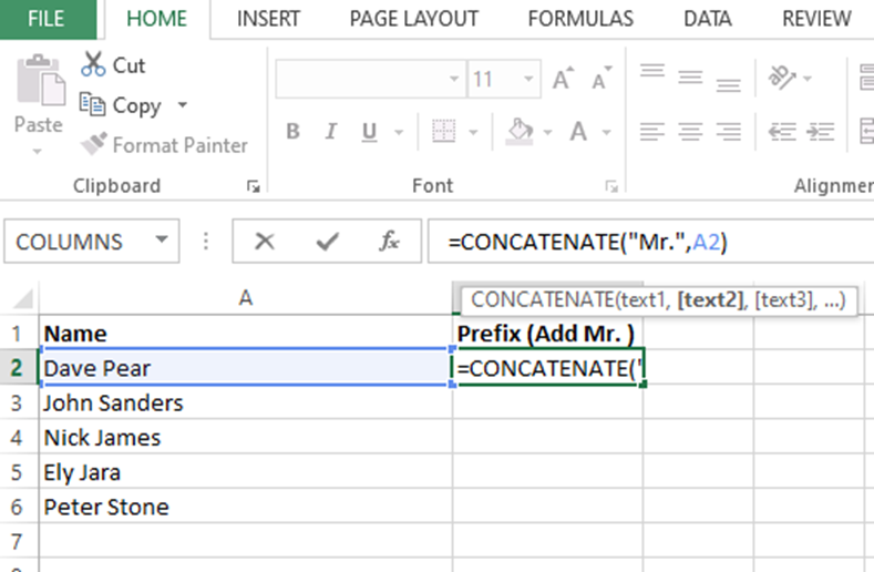 Add Prefix Or Suffix To Cells In Microsoft Excel – 4xdimension Academy